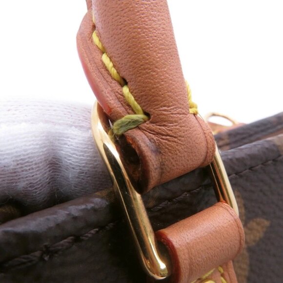 LOUIS VUITTON Petit Sac Plat Monogram Brown - Picture 9 of 16